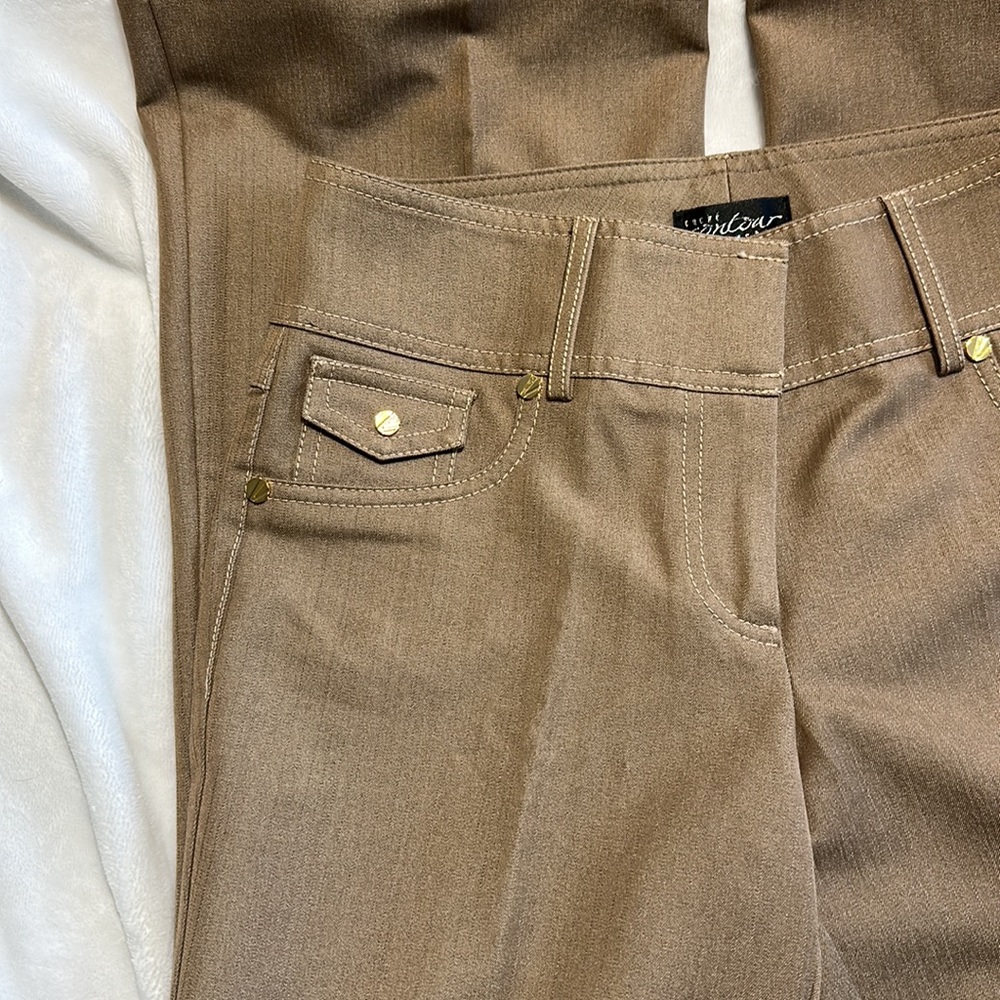 Cache Contour Collection ~ Tan/Brown Slacks Size … - image 4